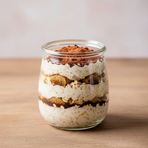 overnight oat tiramisu